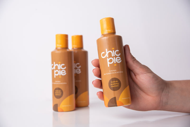 ¡Súper Oferta! 2 Autobronceadores ChicPie + Guante Aplicador GRATIS!