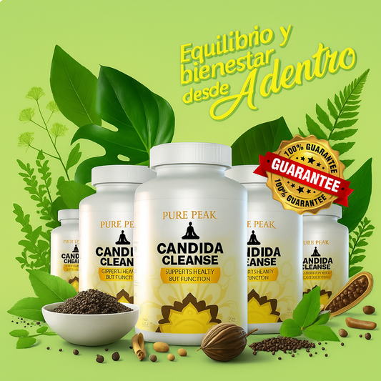 Cándida Cleanse - Libérate de la hinchazón, los gases y la fatiga.